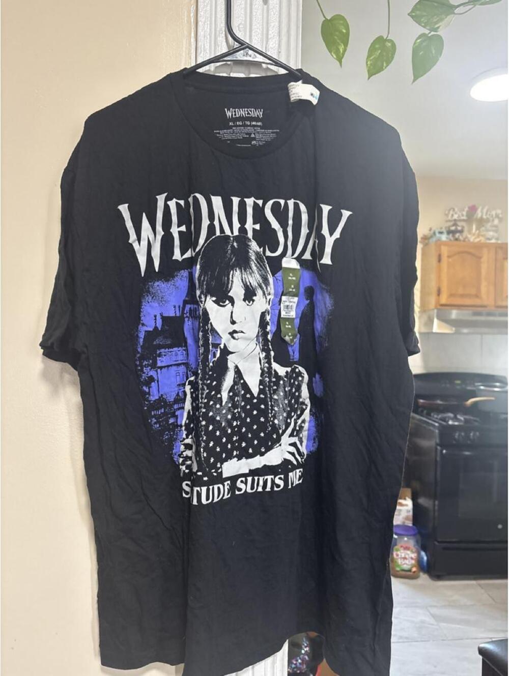 Wednesday Women's Black Tshirt
